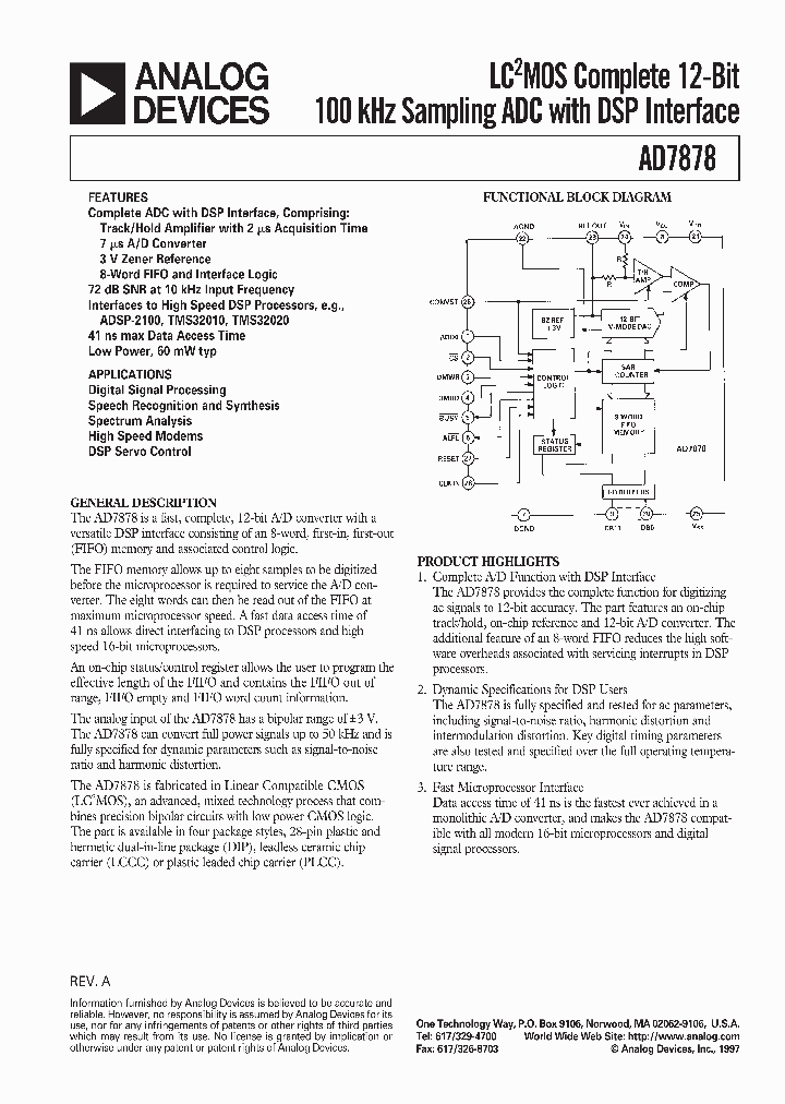 AD7878LN_1085578.PDF Datasheet