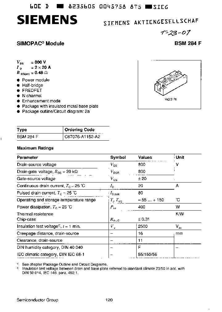 BSM284F_1084929.PDF Datasheet