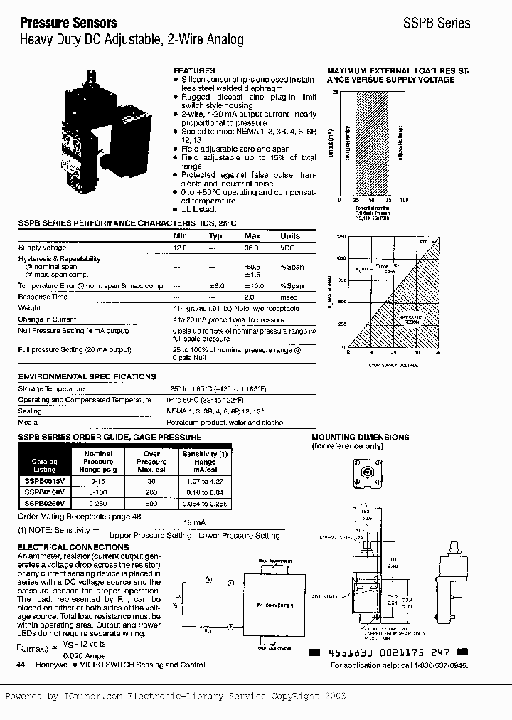 SSPC0100V_1086249.PDF Datasheet