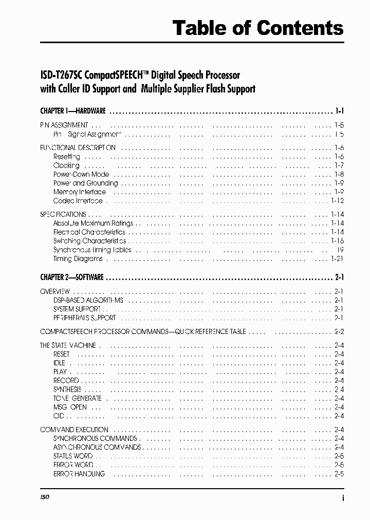 ISD-T267SC_1087462.PDF Datasheet