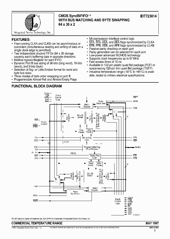 IDT723614L20PF_1087784.PDF Datasheet