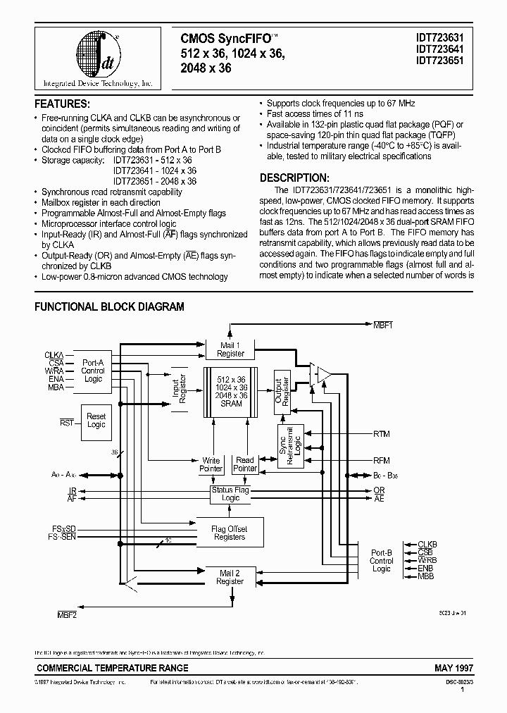 IDT723631_1088587.PDF Datasheet