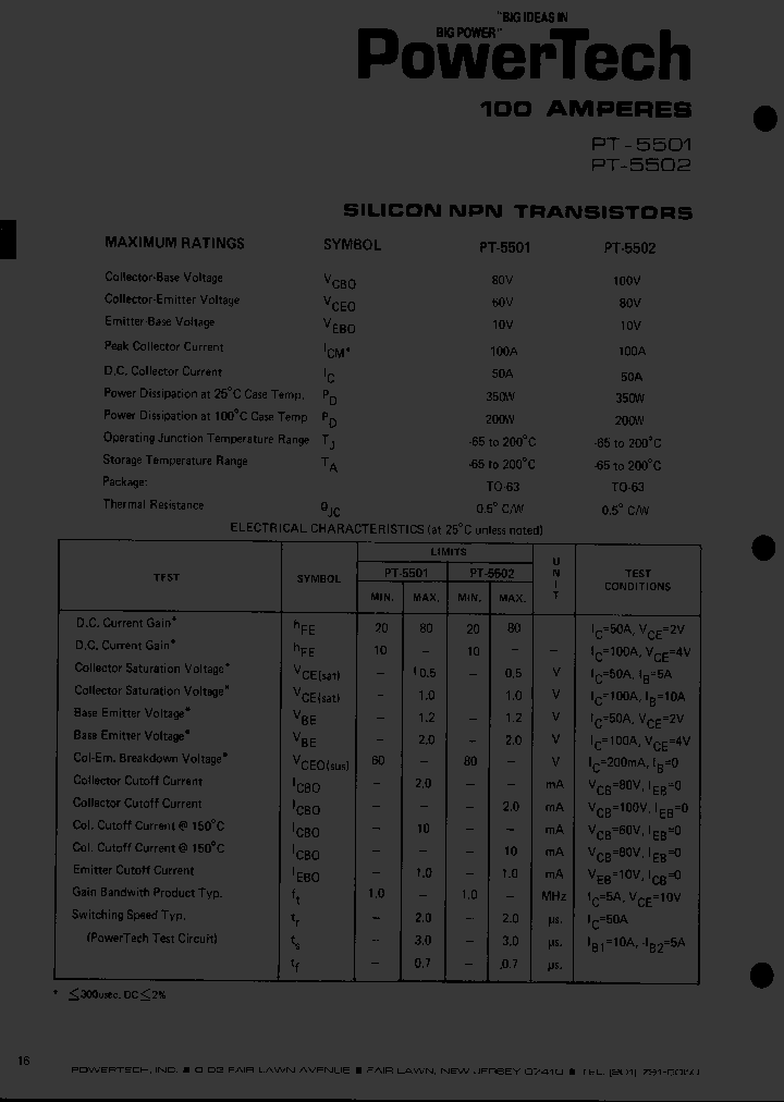 PT-5501_1088911.PDF Datasheet