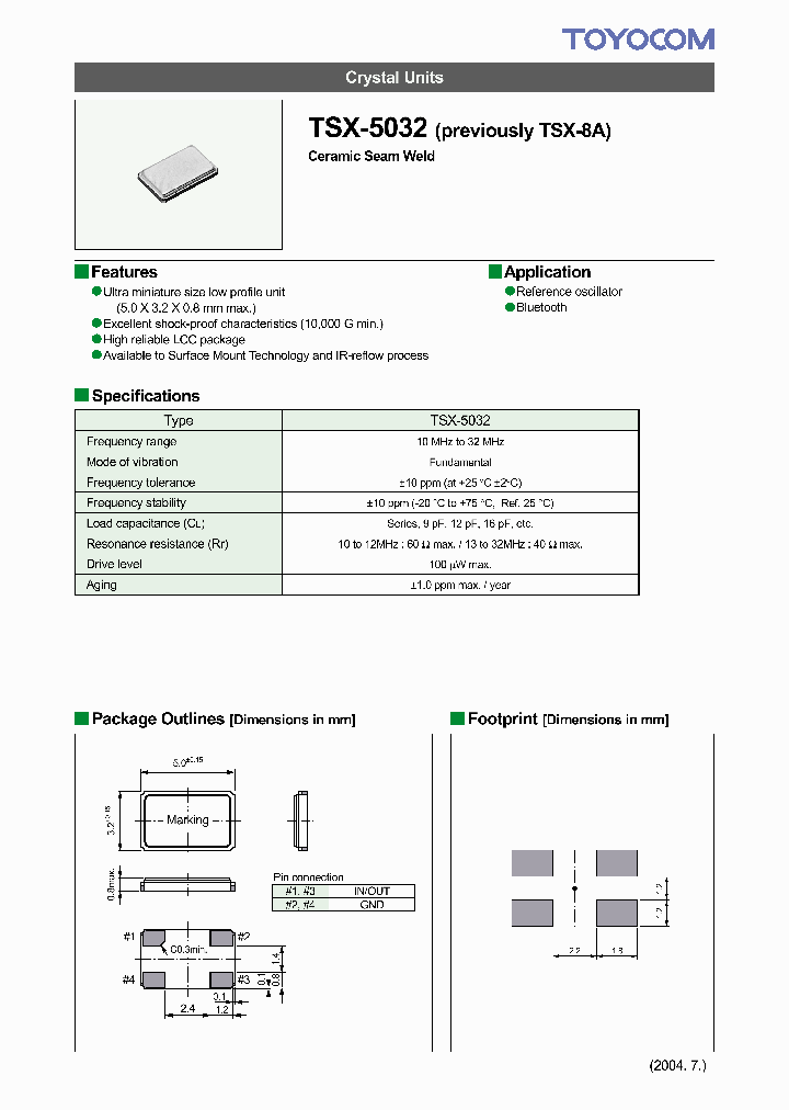 TSX-5032_1088139.PDF Datasheet