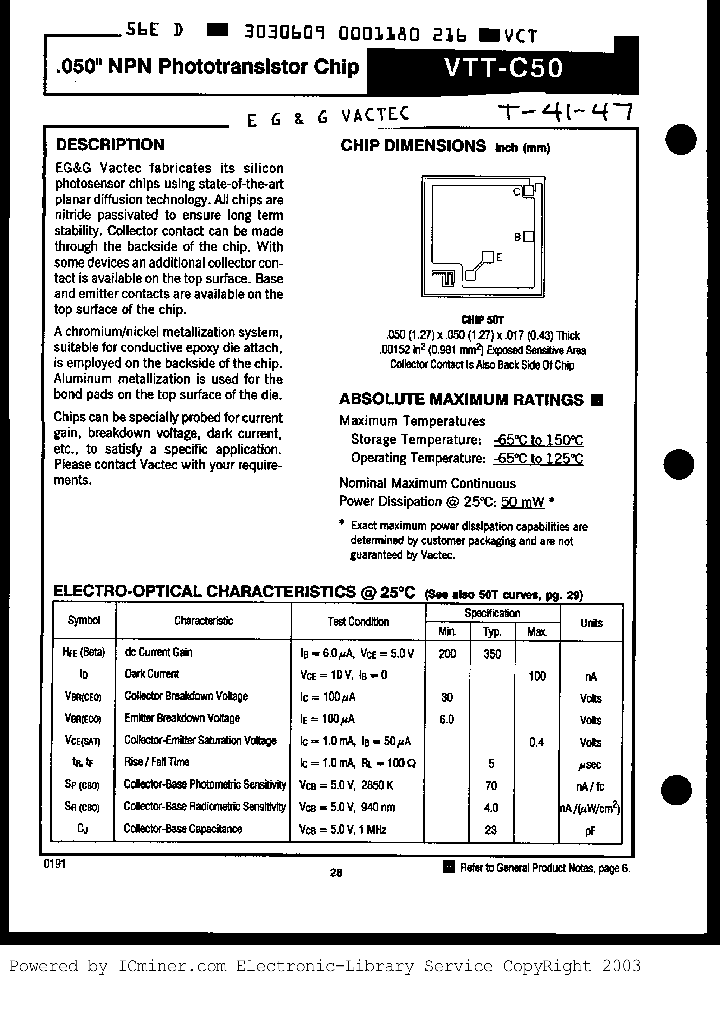 VTT-C50_1088999.PDF Datasheet