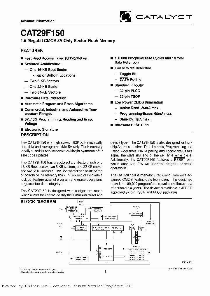 CAT29F150N-12T_1085356.PDF Datasheet