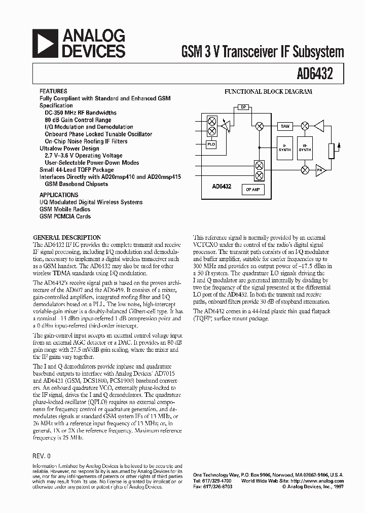 AD6432_1087047.PDF Datasheet