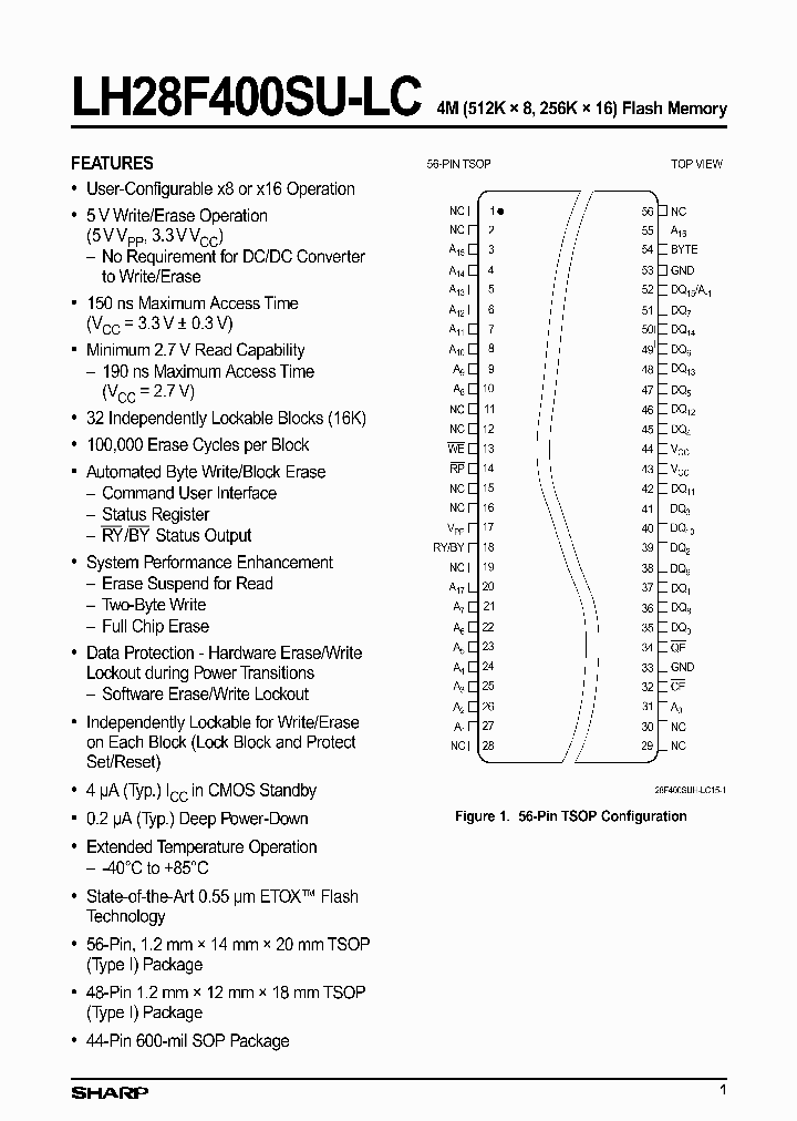 LH28F400SU-LC_1086983.PDF Datasheet