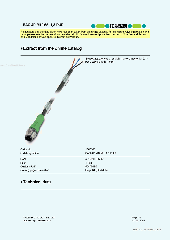 SAC-P-M12MS_1659112.PDF Datasheet