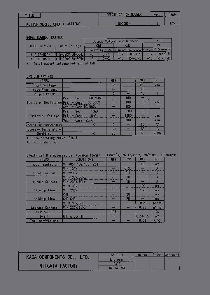 KLT15F-0522_1660015.PDF Datasheet