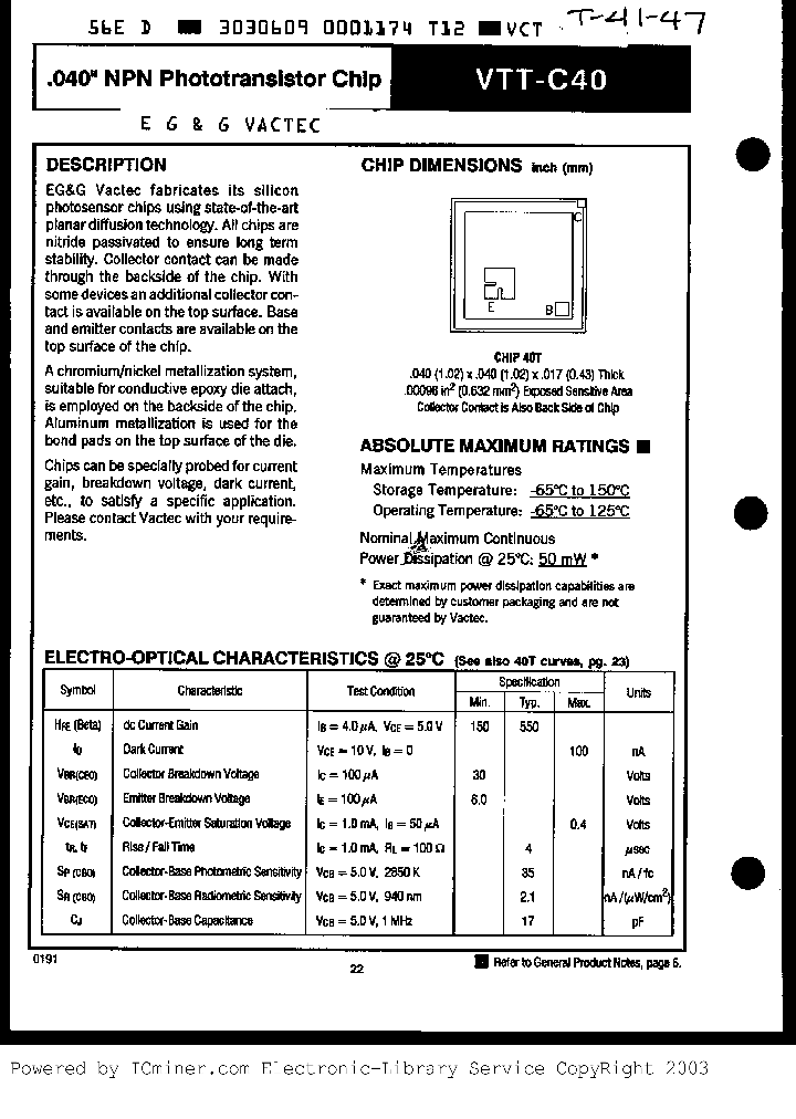 VTT-C40_1088998.PDF Datasheet