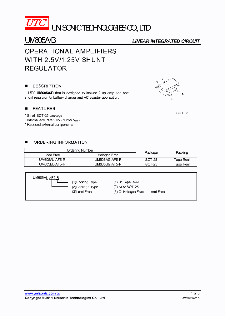 UM605BL-AF5-R_1661147.PDF Datasheet