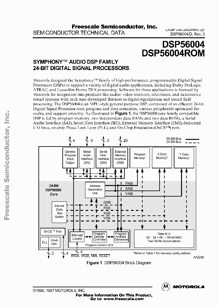 DSP56004UMAD_1088572.PDF Datasheet