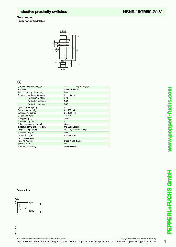 NBN8-18GM50-Z0-V1_1079432.PDF Datasheet