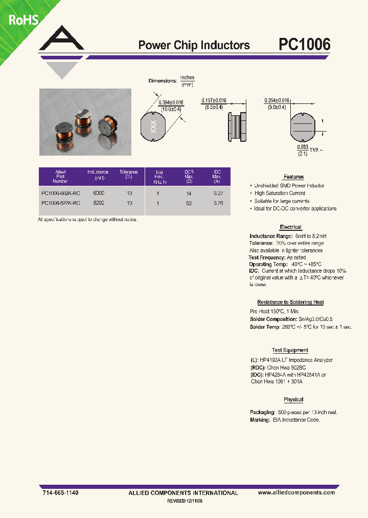 PC1006-822K-RC_1662330.PDF Datasheet