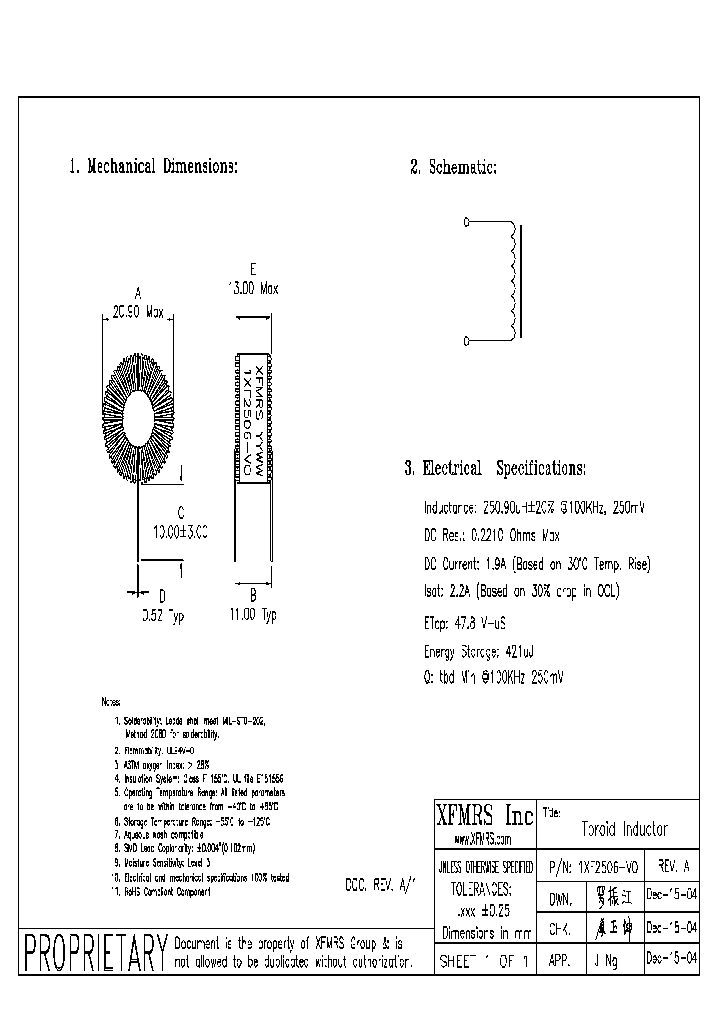 1XF2506-VO_1663648.PDF Datasheet