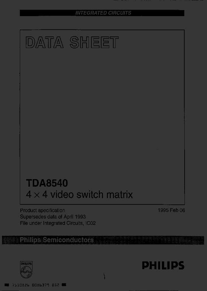 TDA8540TD-T_1090707.PDF Datasheet