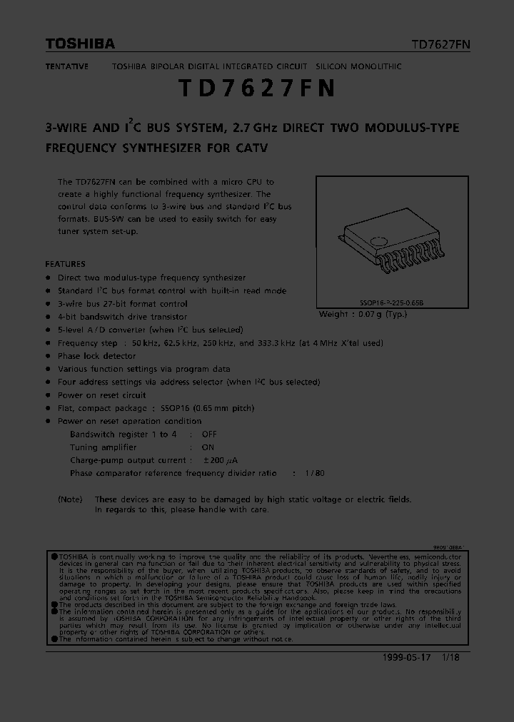 TD7627FN_1088721.PDF Datasheet