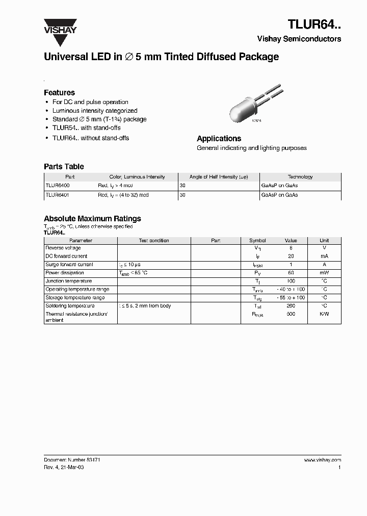 TLUR64_1666487.PDF Datasheet