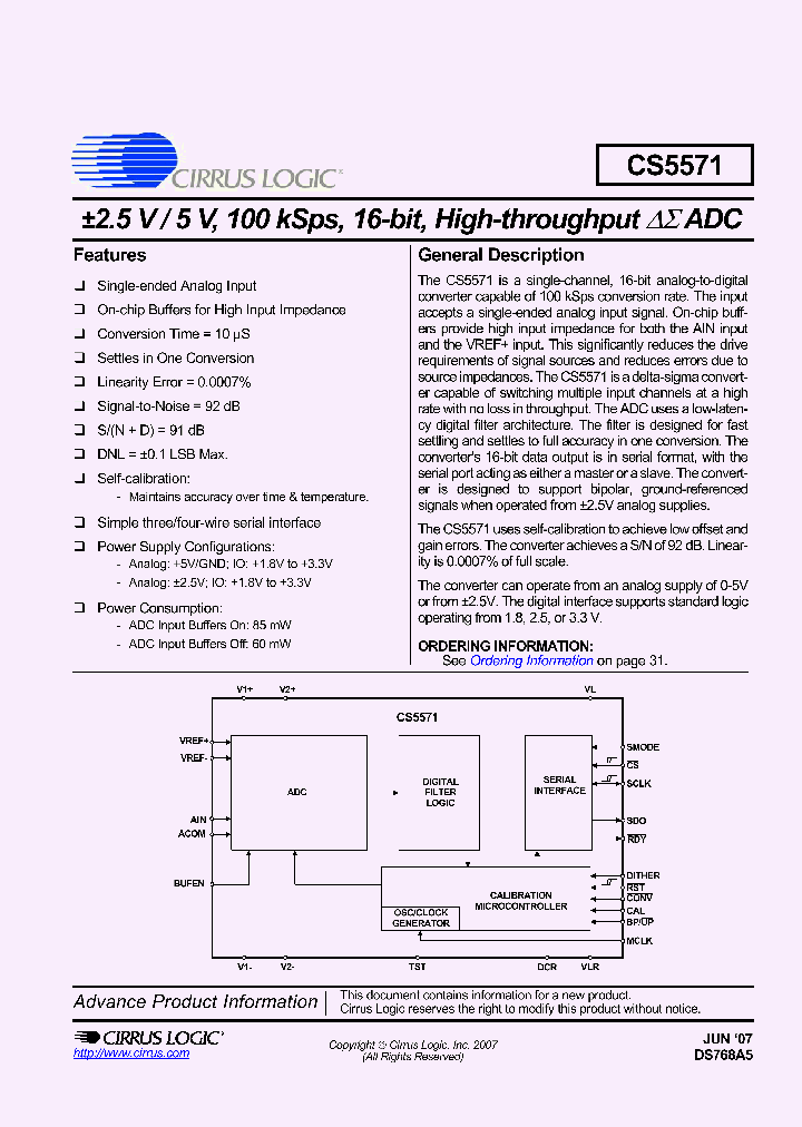 CS5571_1090793.PDF Datasheet