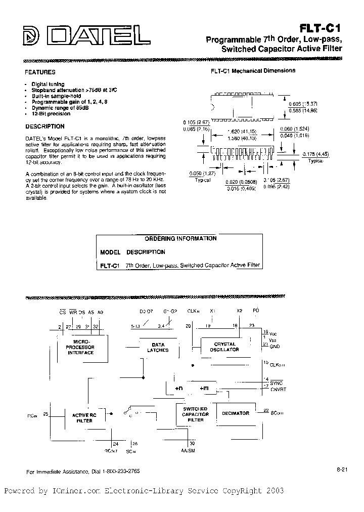 FLT-C1_1088993.PDF Datasheet