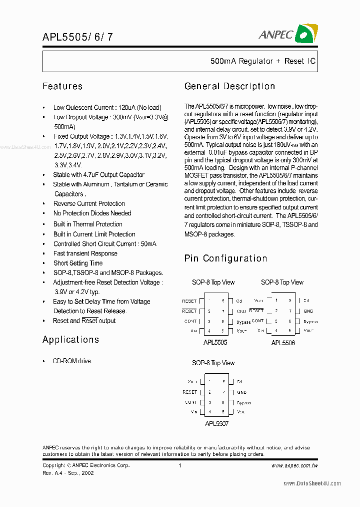 APL5506_1659487.PDF Datasheet