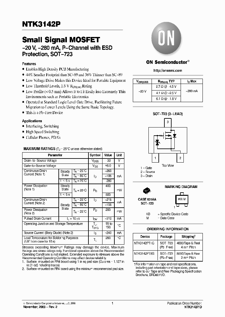 NTK3142PT5G_1085564.PDF Datasheet