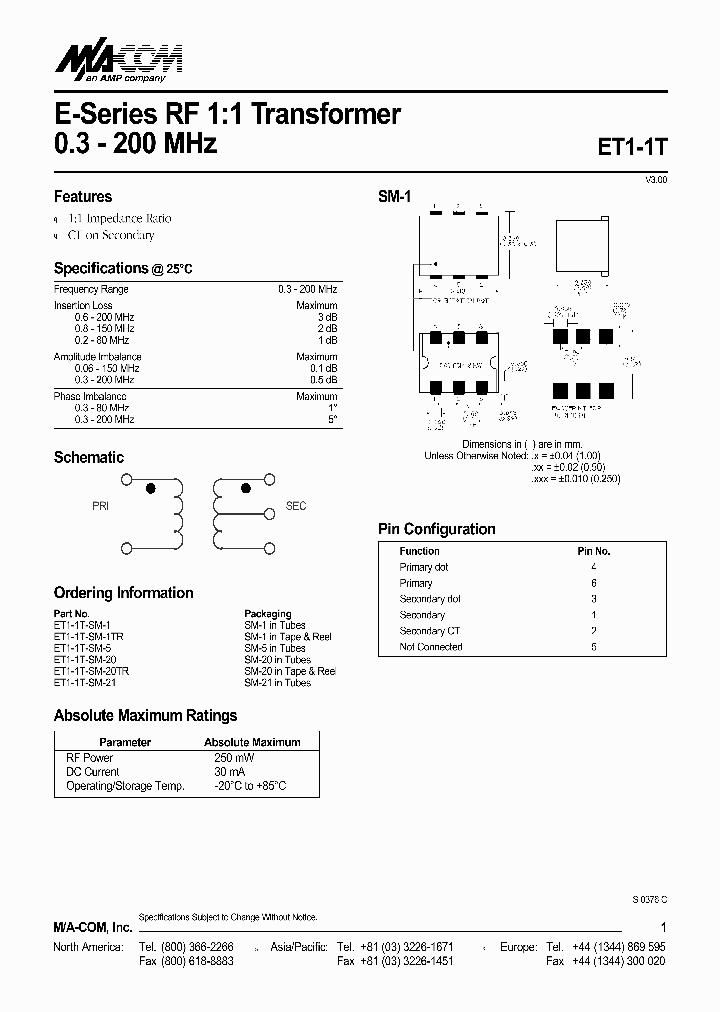 ET1-1T_1089760.PDF Datasheet