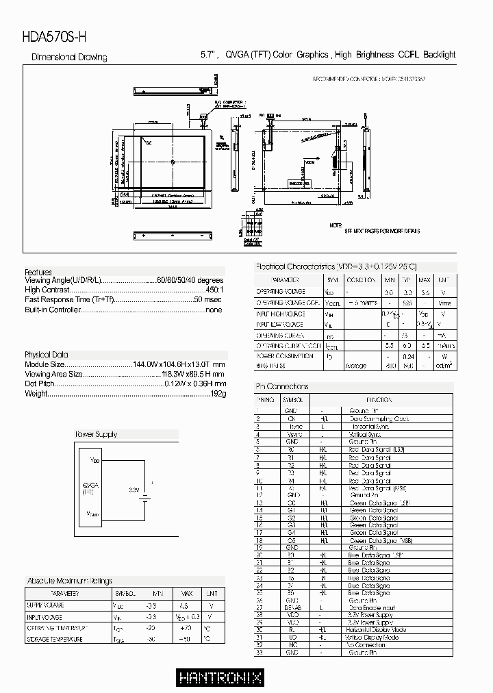 HDA570ST-H_1089429.PDF Datasheet