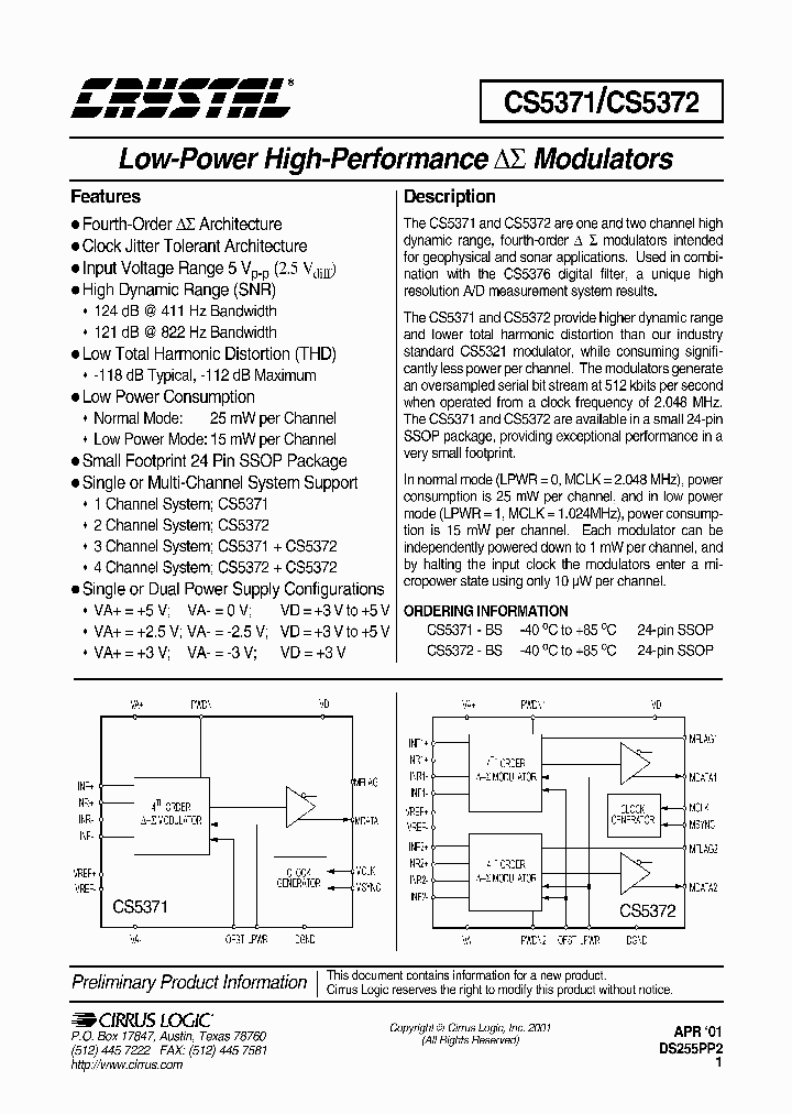 CS5372_1097233.PDF Datasheet