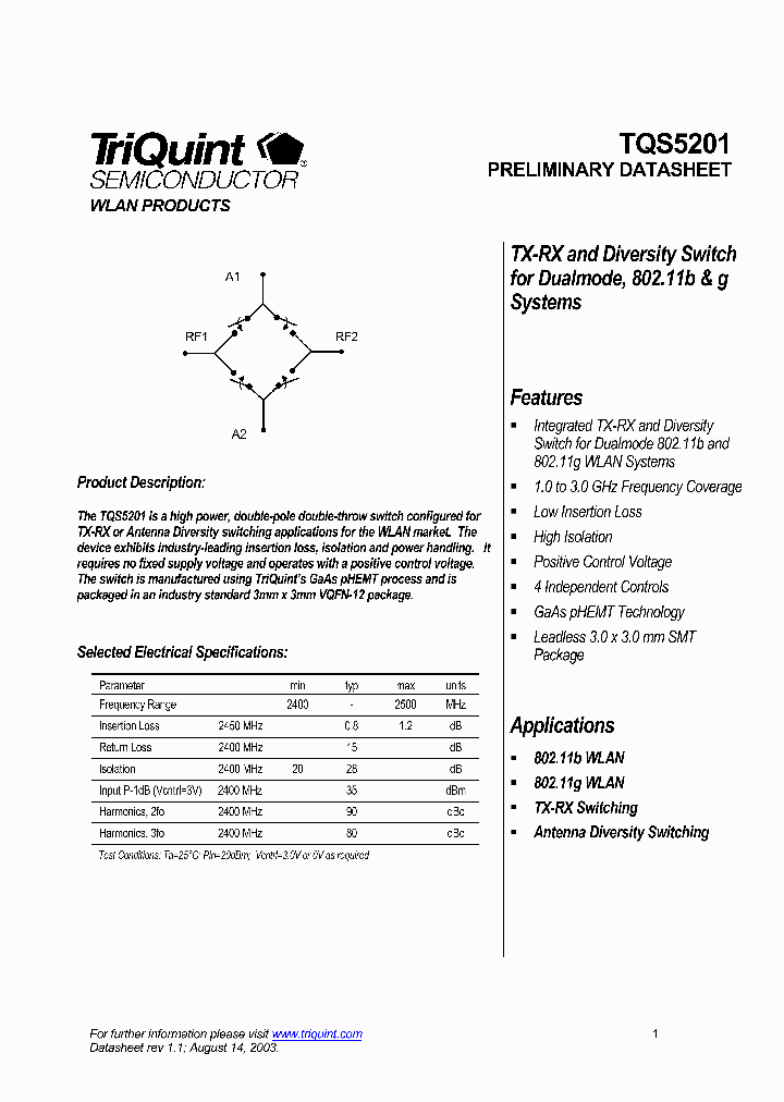 TQS5201_1093855.PDF Datasheet