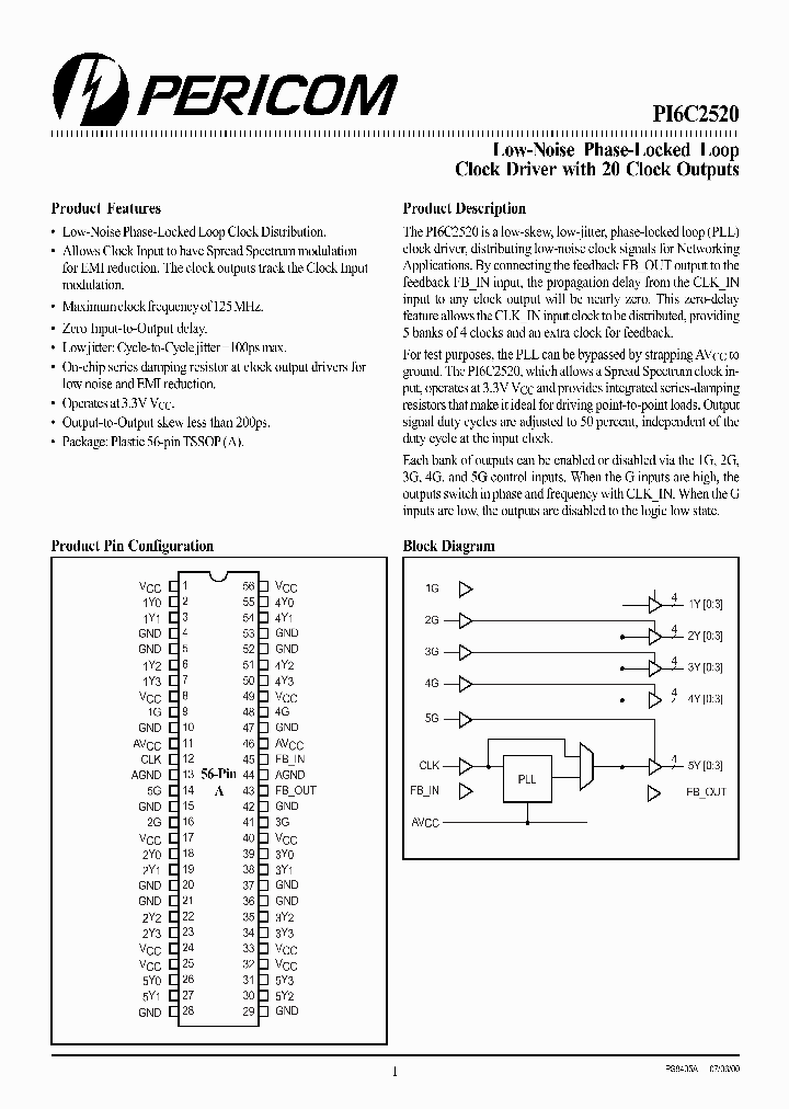 PI6C2520A_1093774.PDF Datasheet