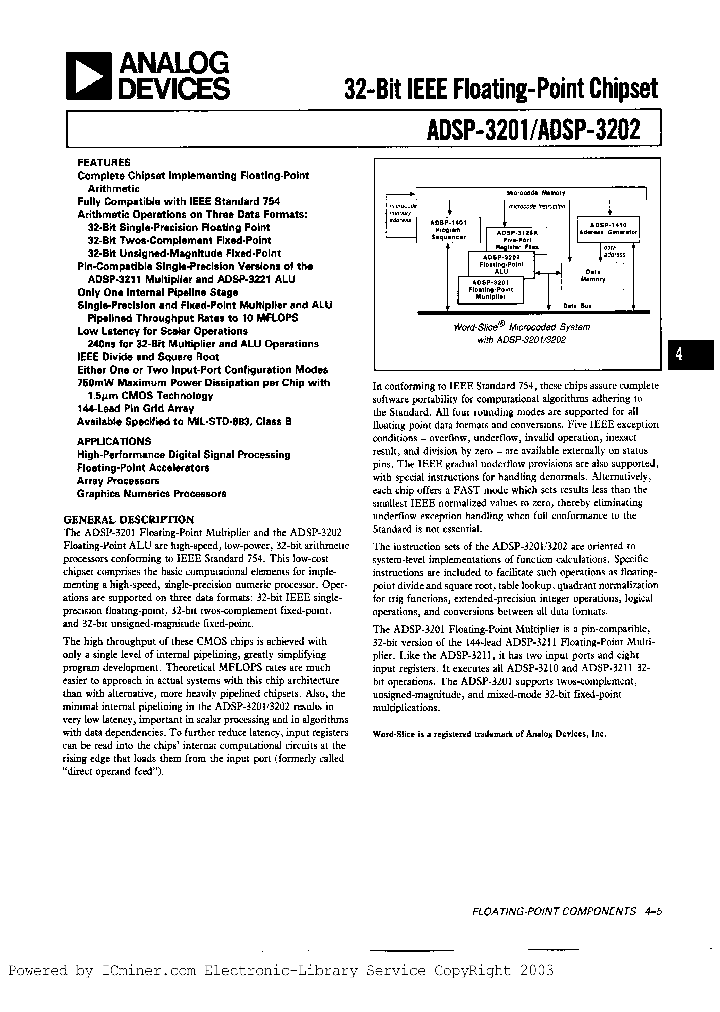 ADSP-3201JG_1098282.PDF Datasheet