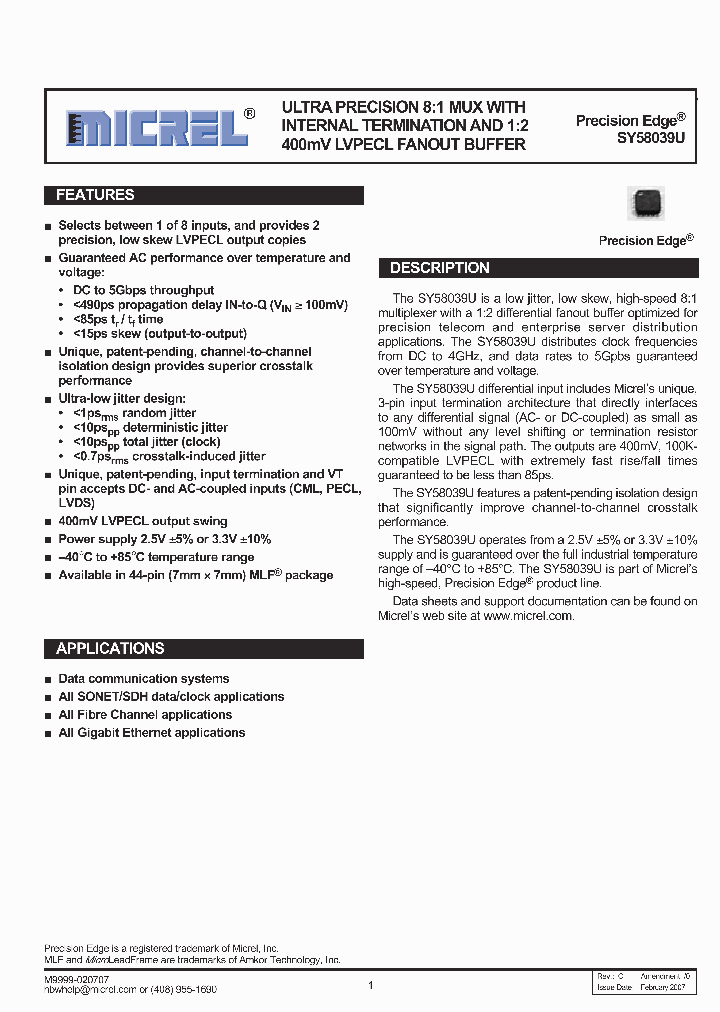 SY58039U_1104279.PDF Datasheet
