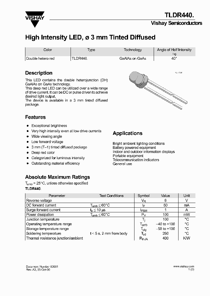 TLDR440_1670782.PDF Datasheet