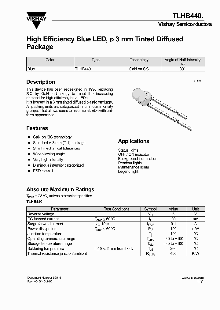 TLHB440_1670783.PDF Datasheet