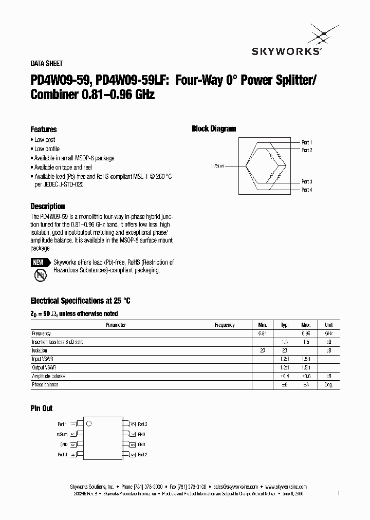 PD4W09-59LF_1671280.PDF Datasheet
