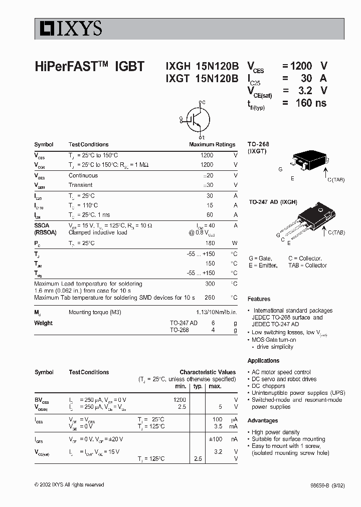 IXGH15N120B_1672152.PDF Datasheet