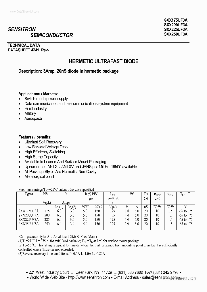 SSM225UF3A_1659705.PDF Datasheet