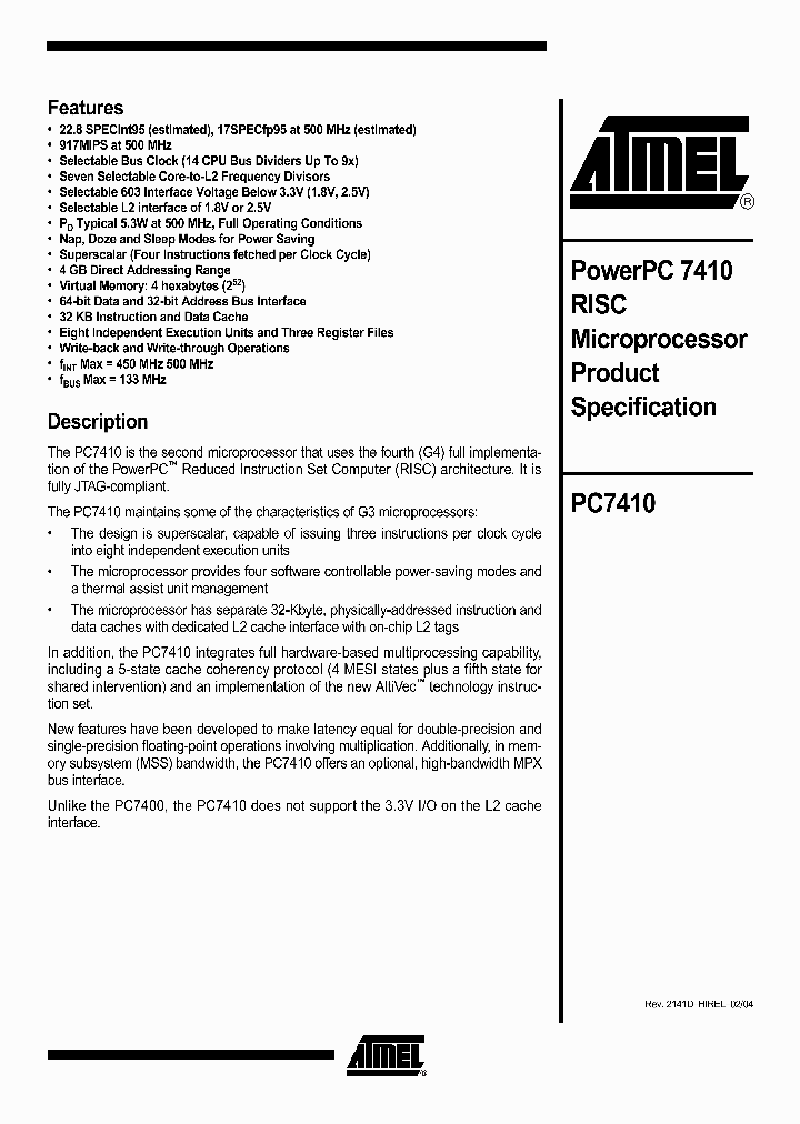 PC7410_1097615.PDF Datasheet