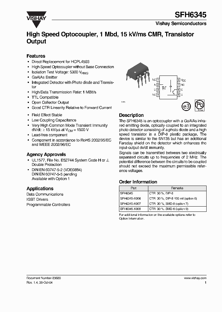 SFH6345-X006_1673468.PDF Datasheet