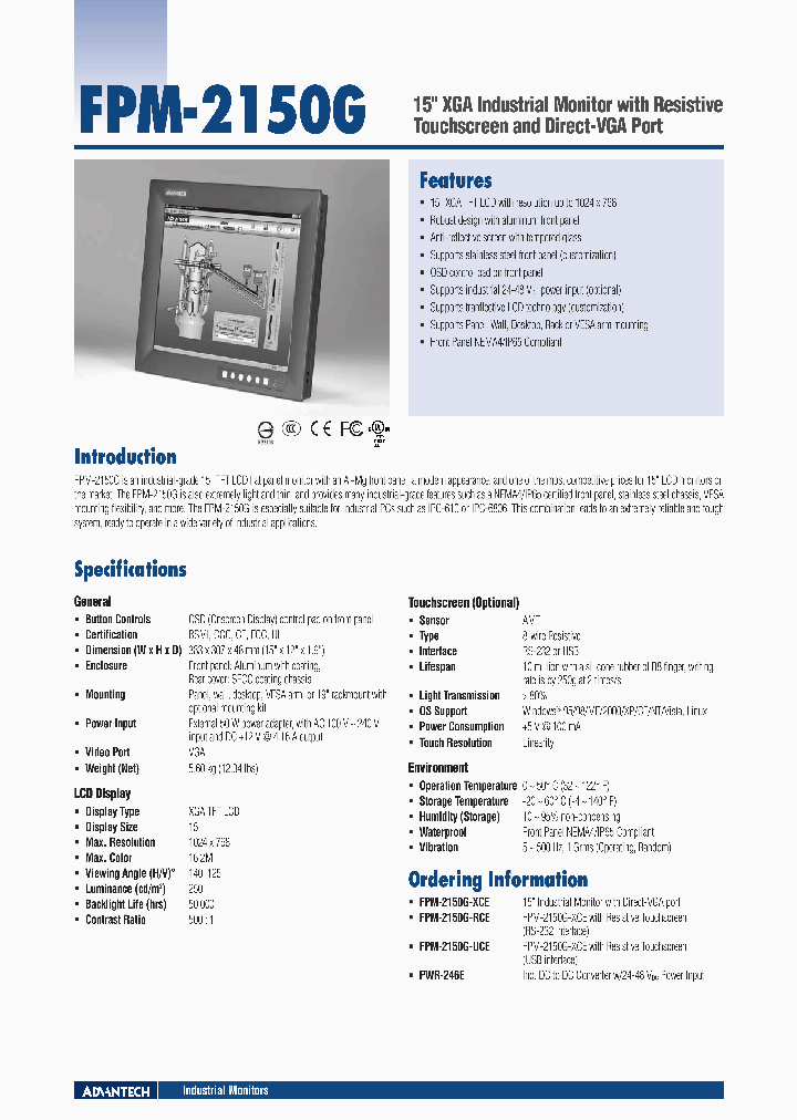FPM-2150G-RCE_1675011.PDF Datasheet