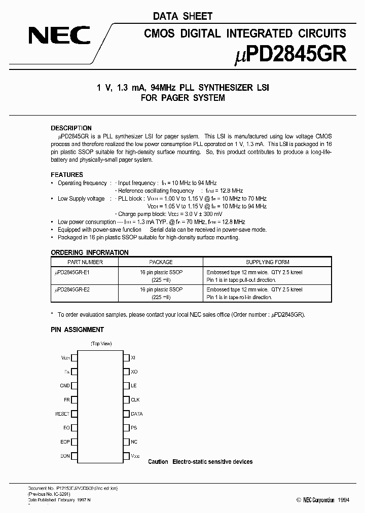 UPD2845GR_1109105.PDF Datasheet