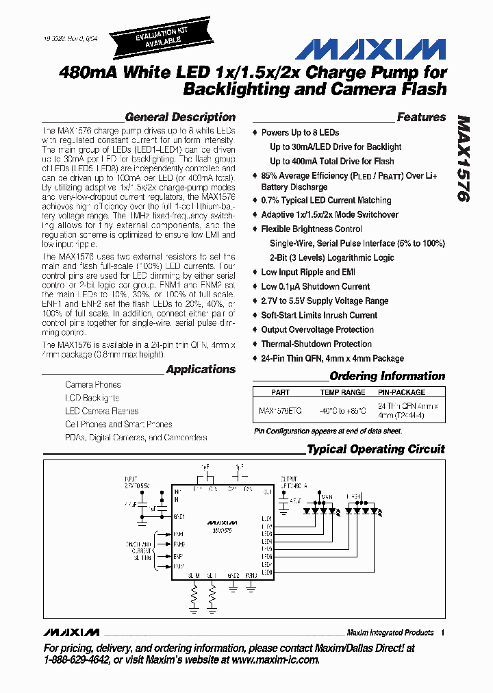 MAX1576_1674976.PDF Datasheet