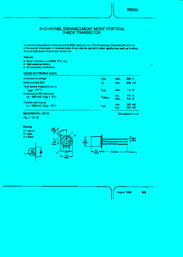 BSS91_1104829.PDF Datasheet