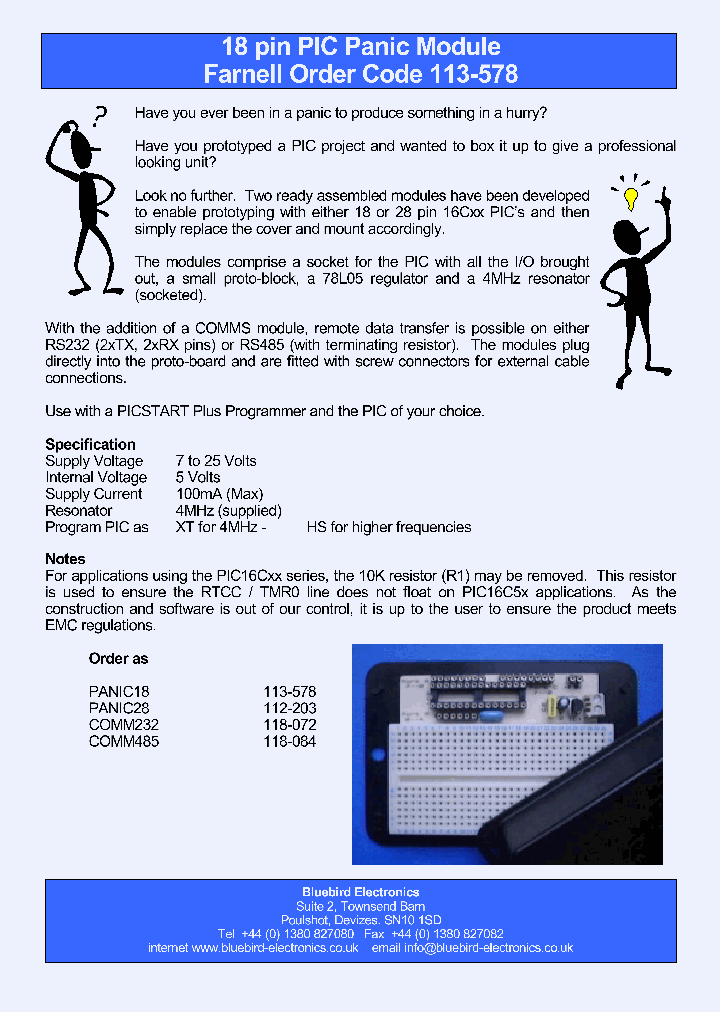 PANIC18_1116419.PDF Datasheet