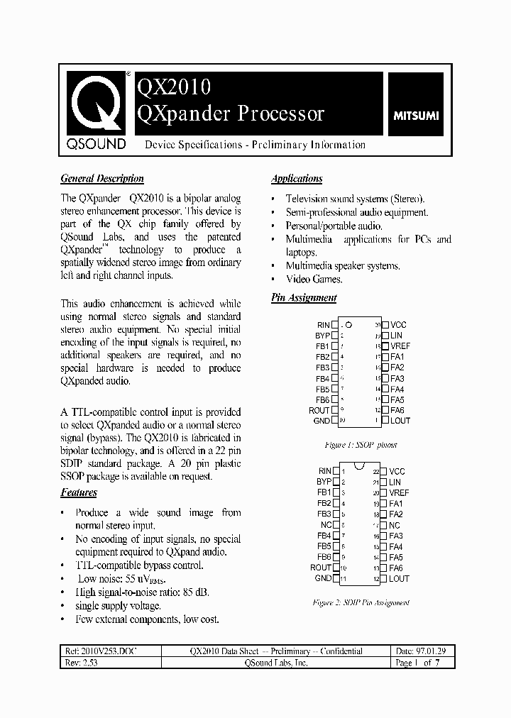QX2010_1119742.PDF Datasheet