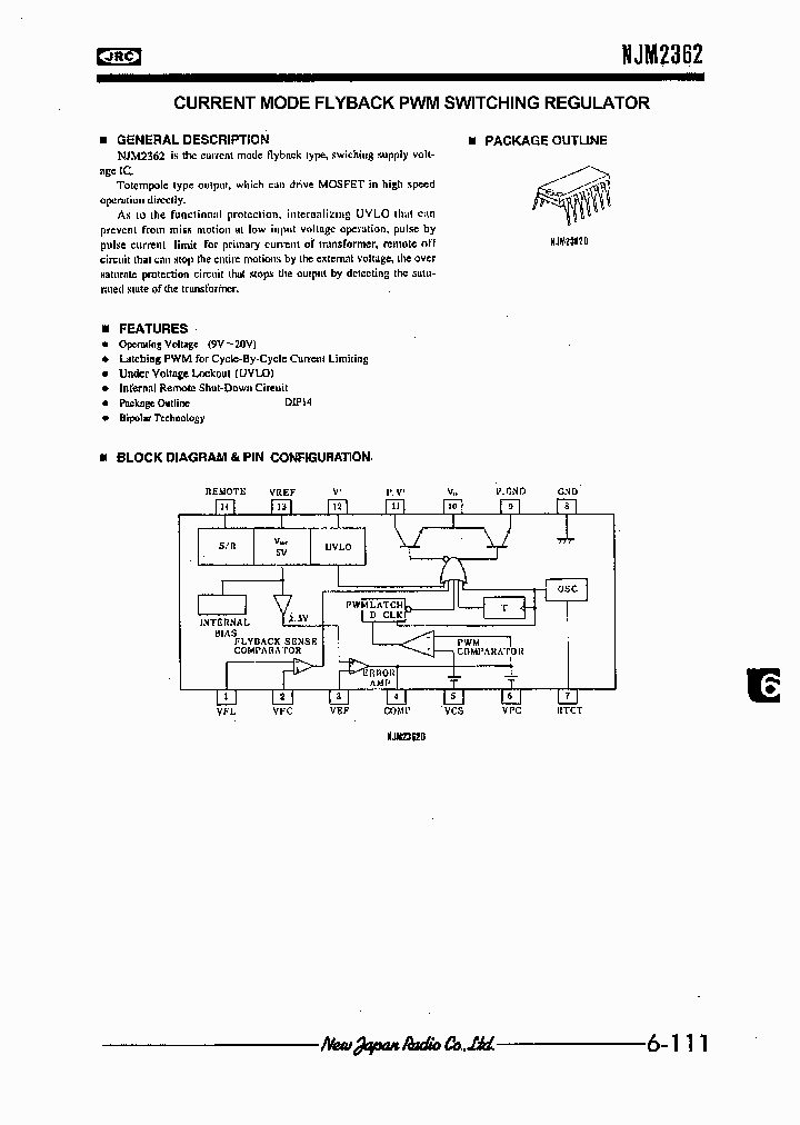 NJM2362_1087810.PDF Datasheet
