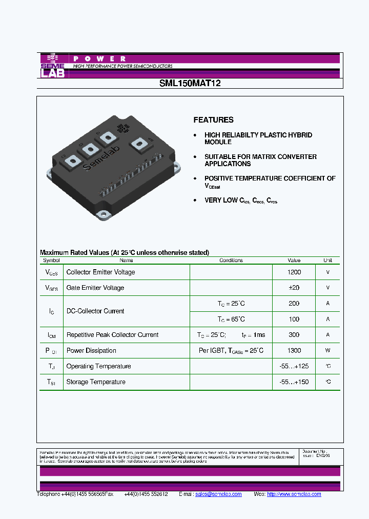 SML150MAT12_1121063.PDF Datasheet