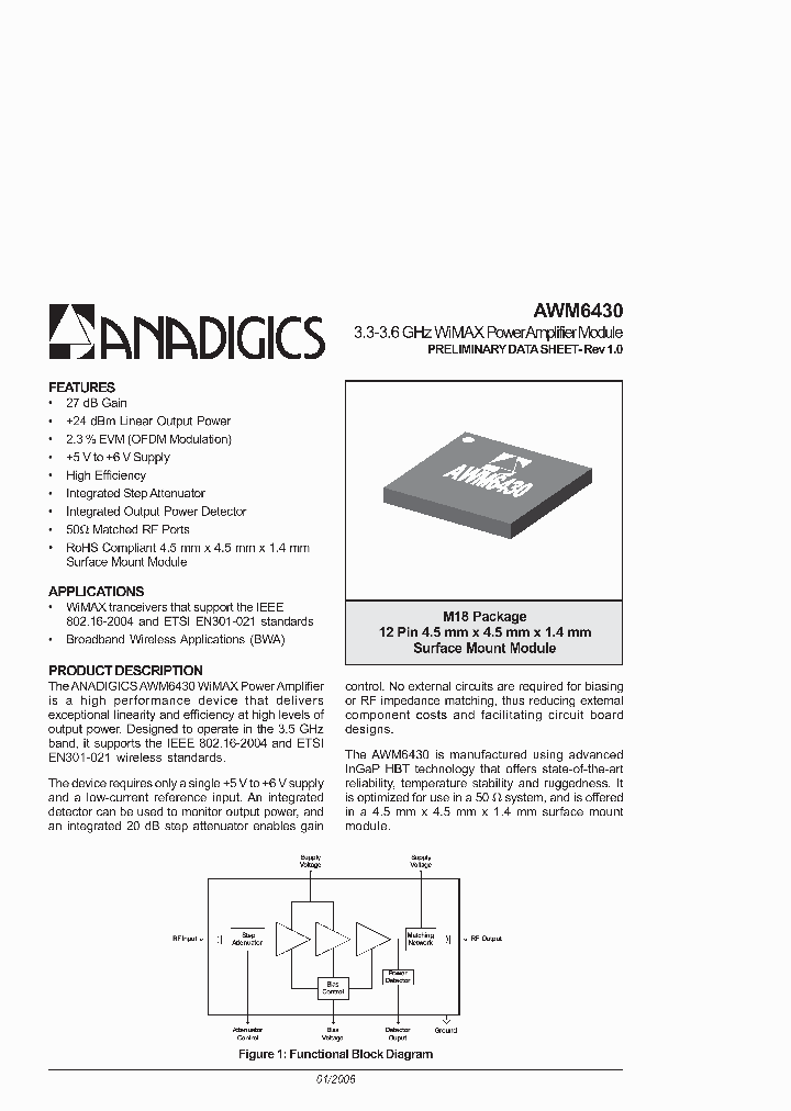 AWM6430_1118528.PDF Datasheet